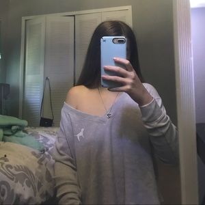 Off shoulder shirt